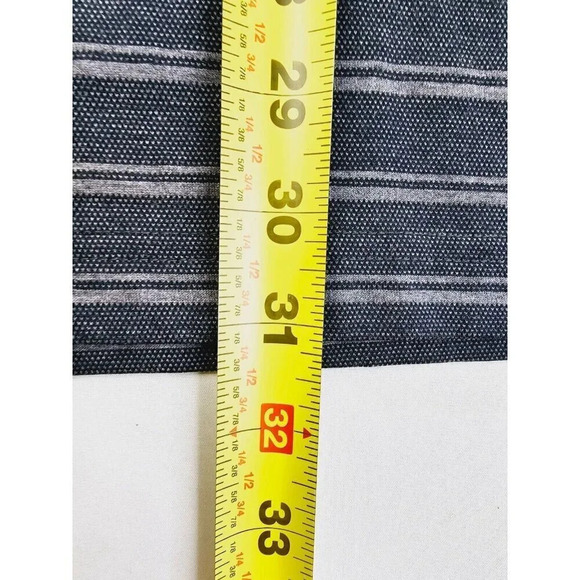 Cremieux Collection Size 2XL Men's Gray Stripe Long Sleeve Cotton Polo NWT - Picture 9 of 11